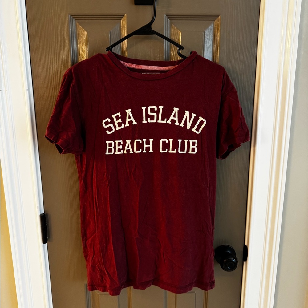 Red Jacket Maroon Tee